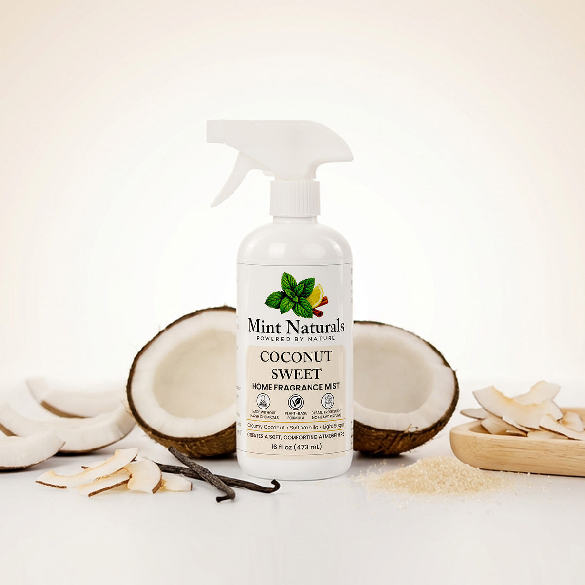 Mint Naturals - Sweet Coconut Home Fragrance Mist