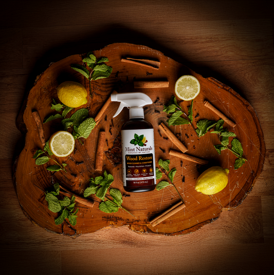 Mint Naturals – Wood Restore | Wood Cleaner & Conditioner