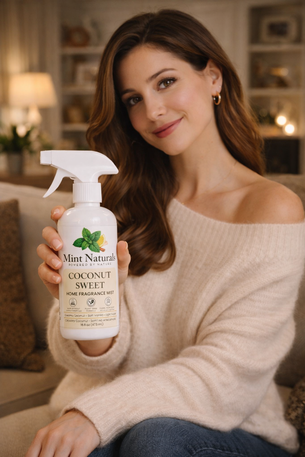 Mint Naturals - Sweet Coconut Home Fragrance Mist