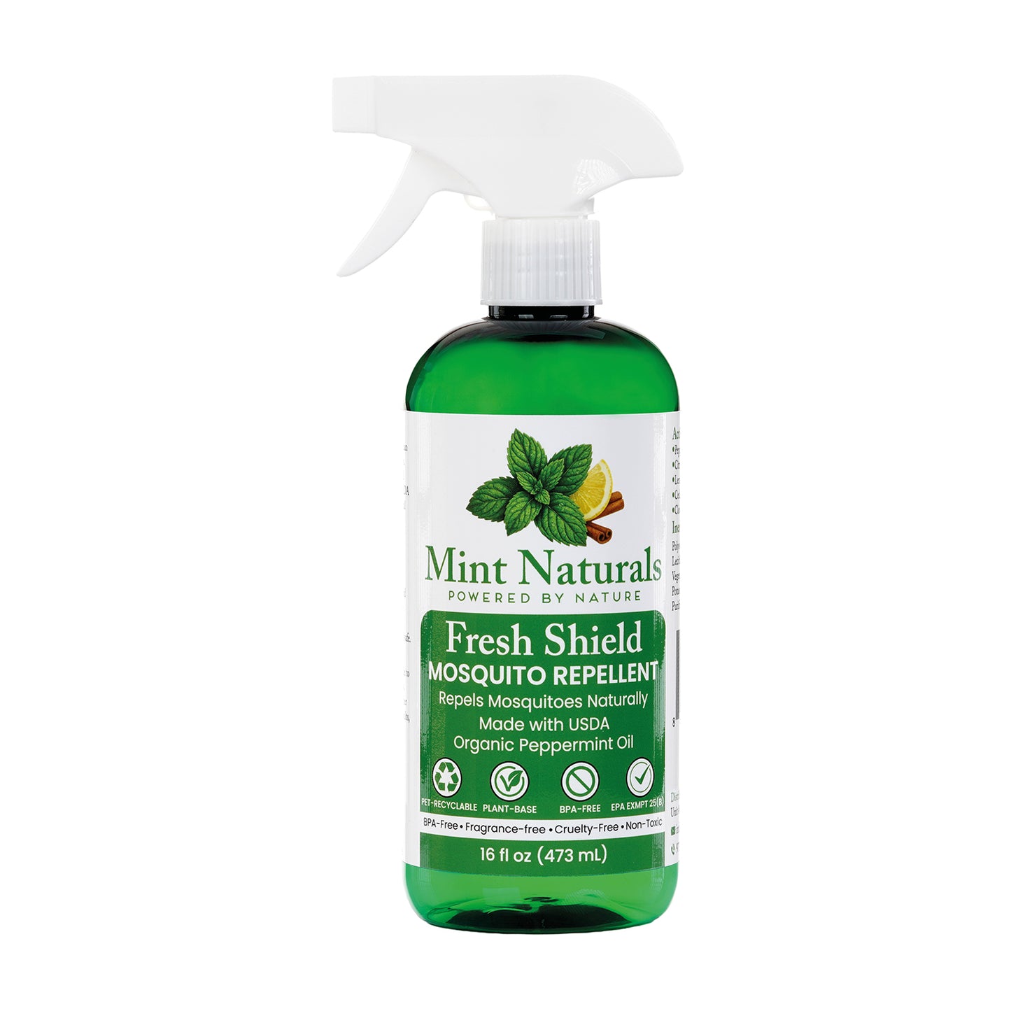 Mint Naturals – Mosquito Shield | Natural Mosquito Repellent Spray