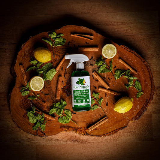 Mint Naturals – Mosquito Shield | Natural Mosquito Repellent Spray