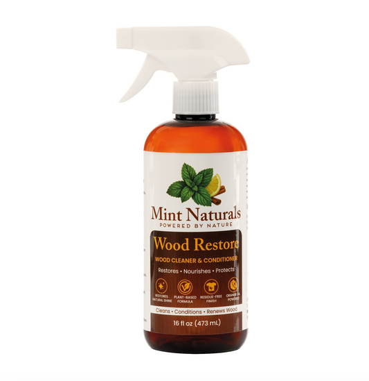 Mint Naturals – Wood Restore | Wood Cleaner & Conditioner