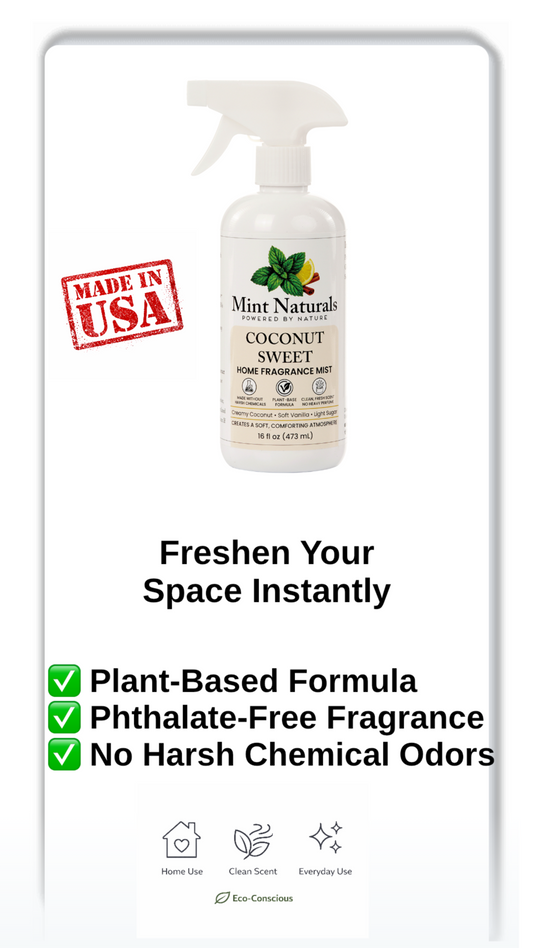 Mint Naturals - Sweet Coconut Home Fragrance Mist