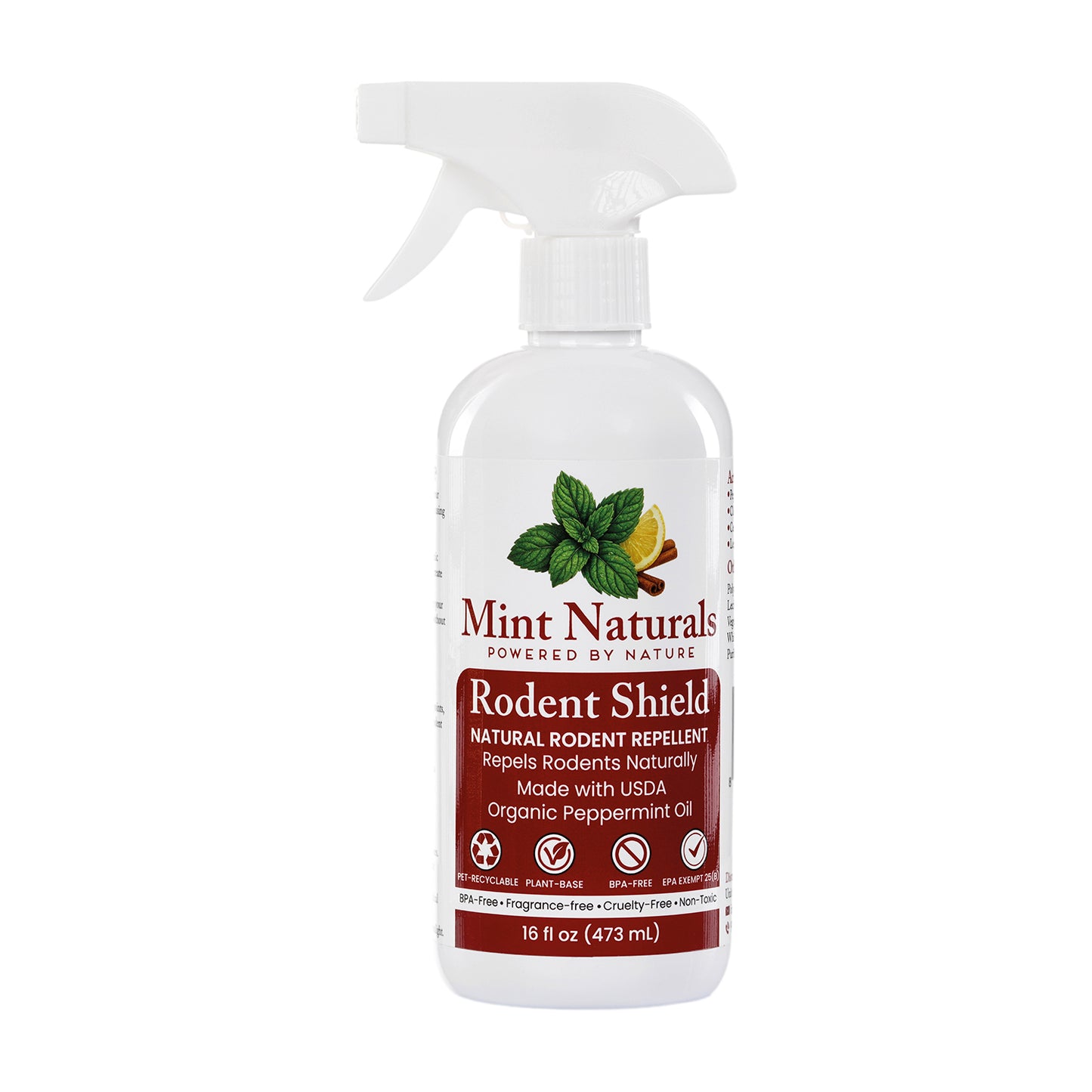 Mint Naturals – Rodent Shield | Natural Rodent Repellent Spray